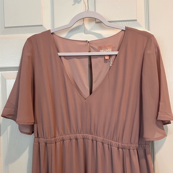 Show Me Your Mumu NWT Emily Maxi
Dress Dusty Pink Elegant Formal Size Large - Picture 5 of 11
